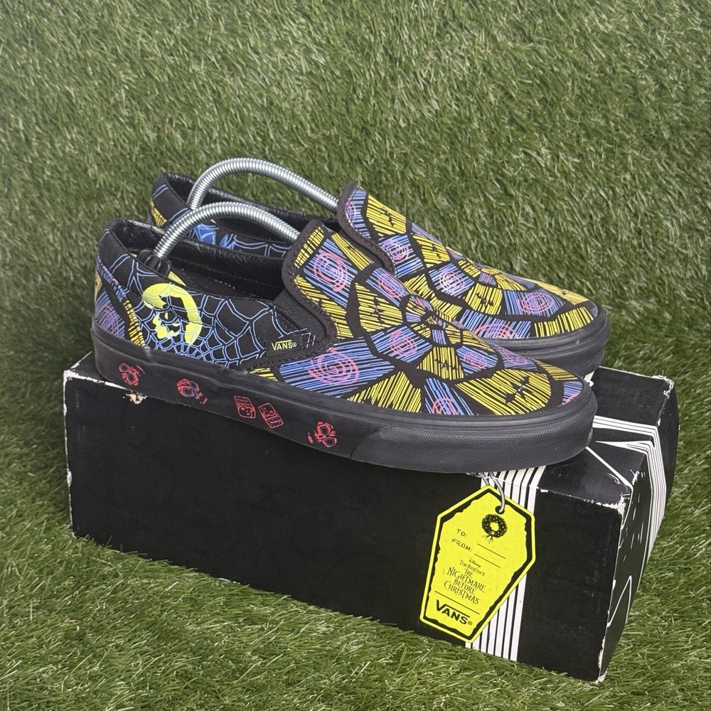 Vans x Disney Nightmare Before Christmas Oogie Boogie Men's 11 Slip-On Shoes